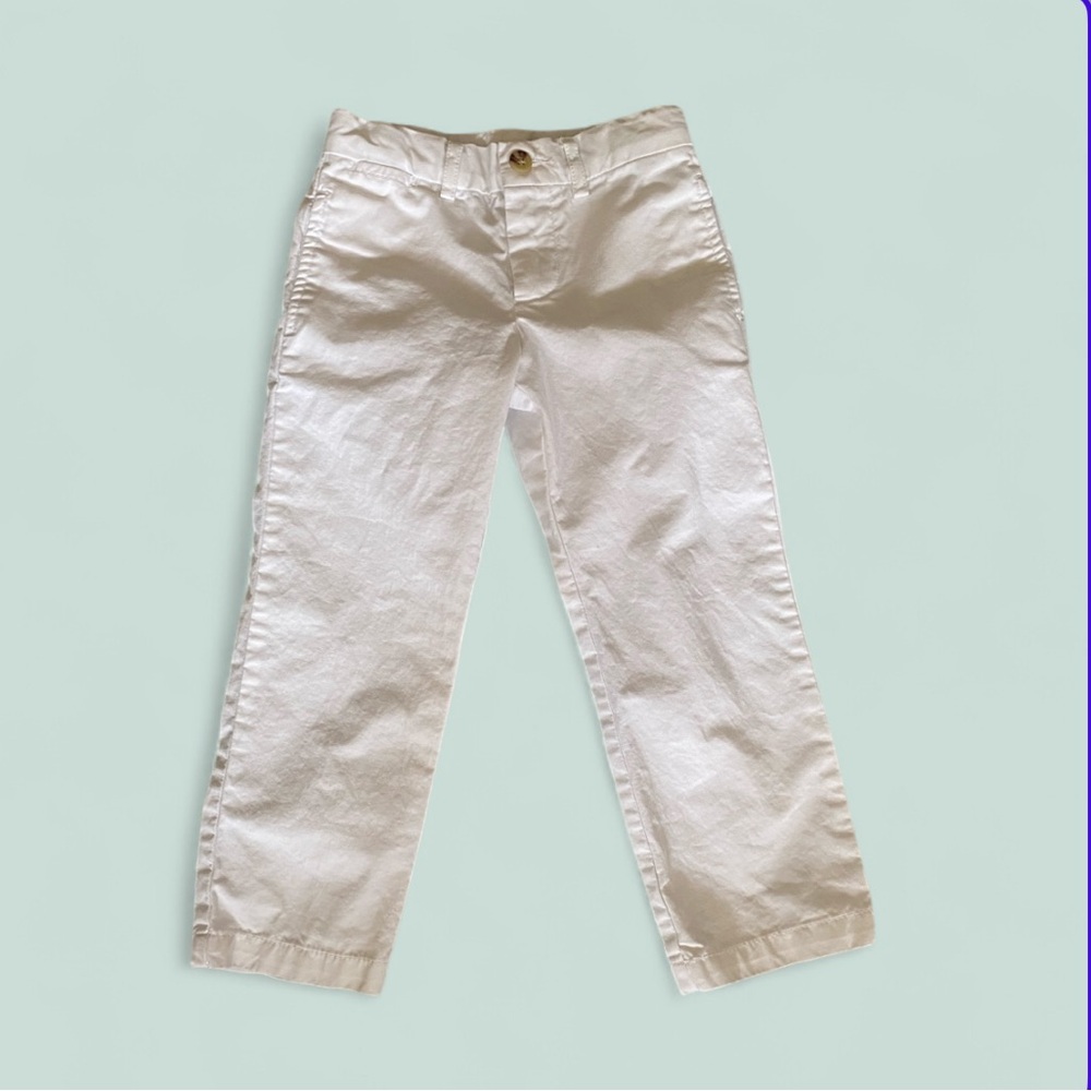 Polo Toddler by Ralph Lauren Toddler’s Girl or Boy 3T White Chinos Pants